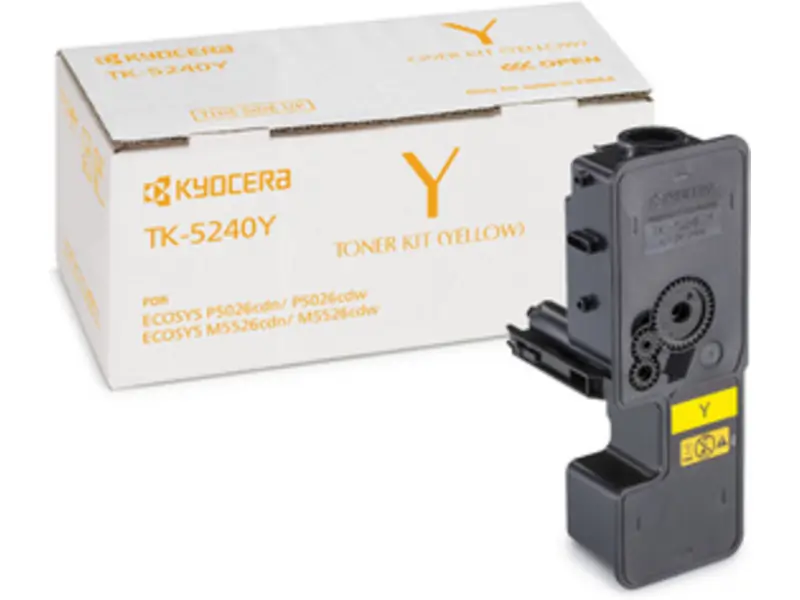 Kyocera 5240 Geel – Kyocera 5240 (TK-5240Y) – Toner Geel Origineel – ShopyInk België