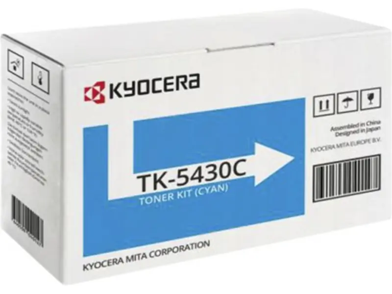 Kyocera 5430 Cyaan – Kyocera 5430 (TK-5430C) – Toner Cyaan Origineel – ShopyInk België