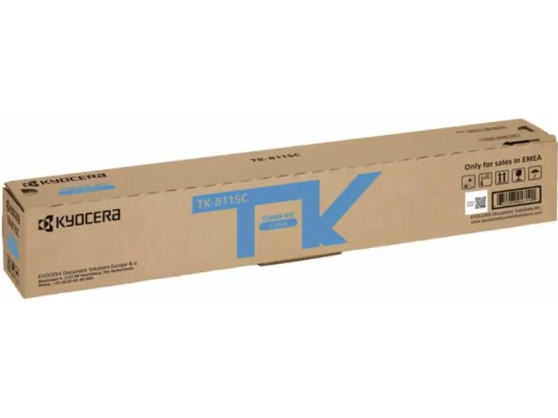 Kyocera 8115 Cyaan – Kyocera 8115 (TK-8115C) – Toner Cyaan Origineel – ShopyInk België