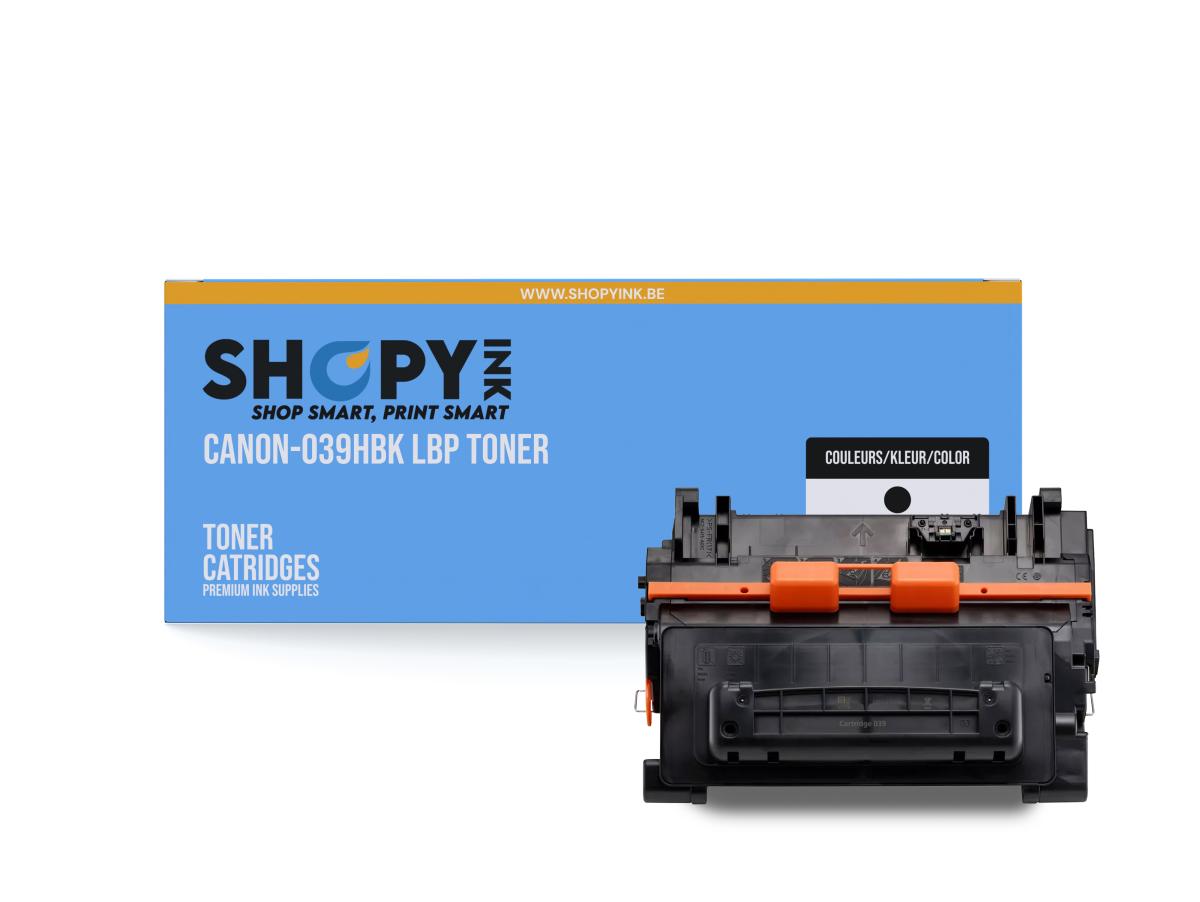 Canon 039 Zwart – Canon 039 (039H BK) – Toner Zwart Compatibel – ShopyInk België