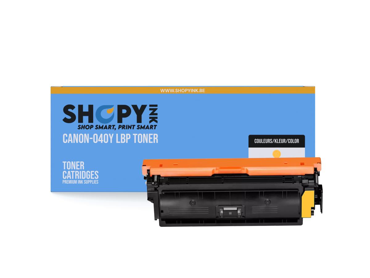 Canon 040 Geel – Canon 040 (040 Y) – Toner Geel Compatibel – ShopyInk België