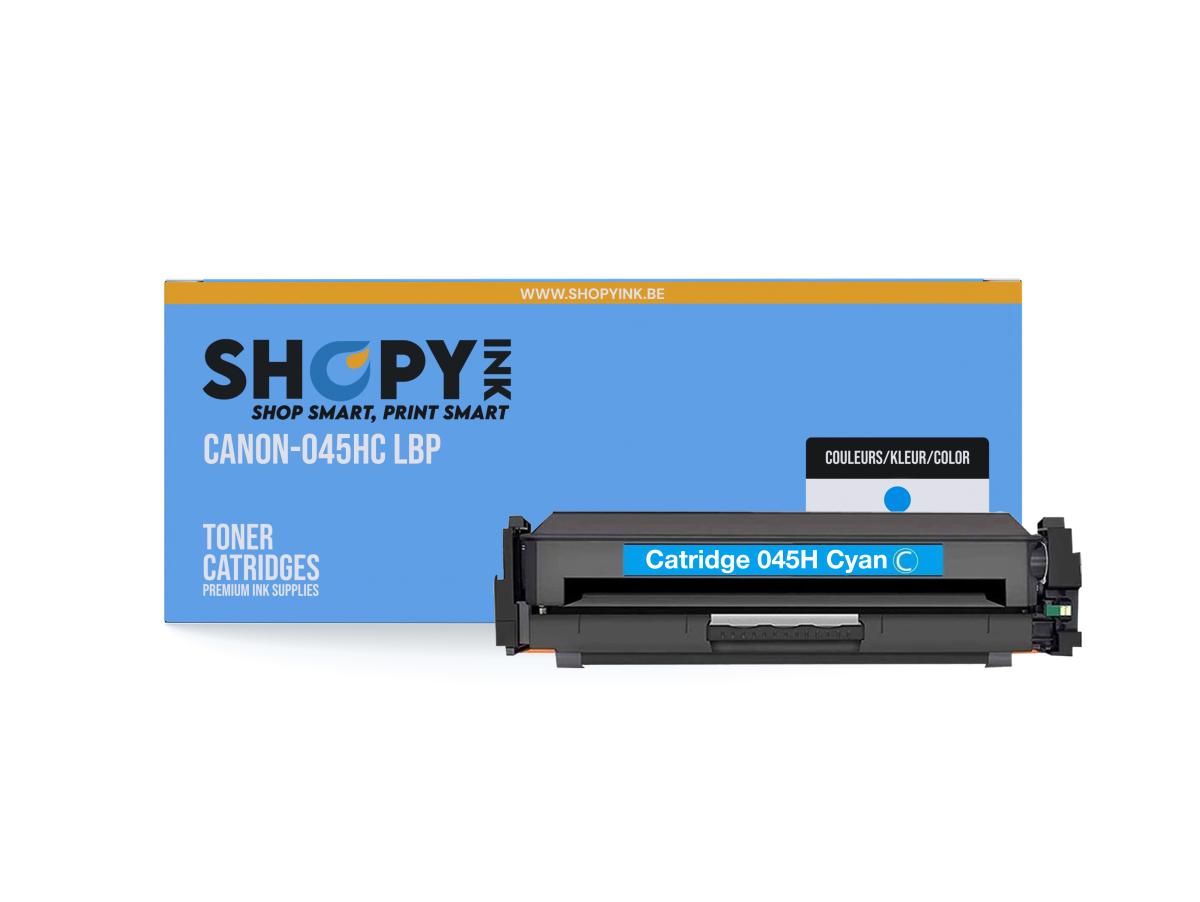 Canon 045 Cyaan – Canon 045 (045H C) – Toner Cyaan Compatibel – ShopyInk België