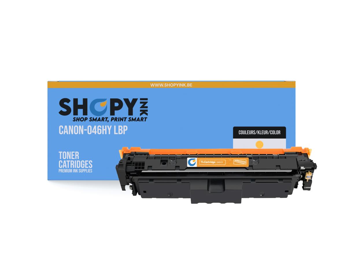 Canon 046 Geel – Canon 046 (046H Y) – Toner Geel Compatibel – ShopyInk België
