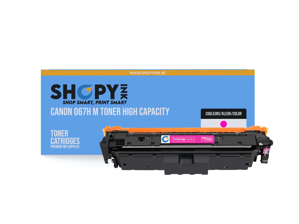 Canon 067 Magenta – Canon 067 (067H M) – Toner Magenta Compatibel – ShopyInk België
