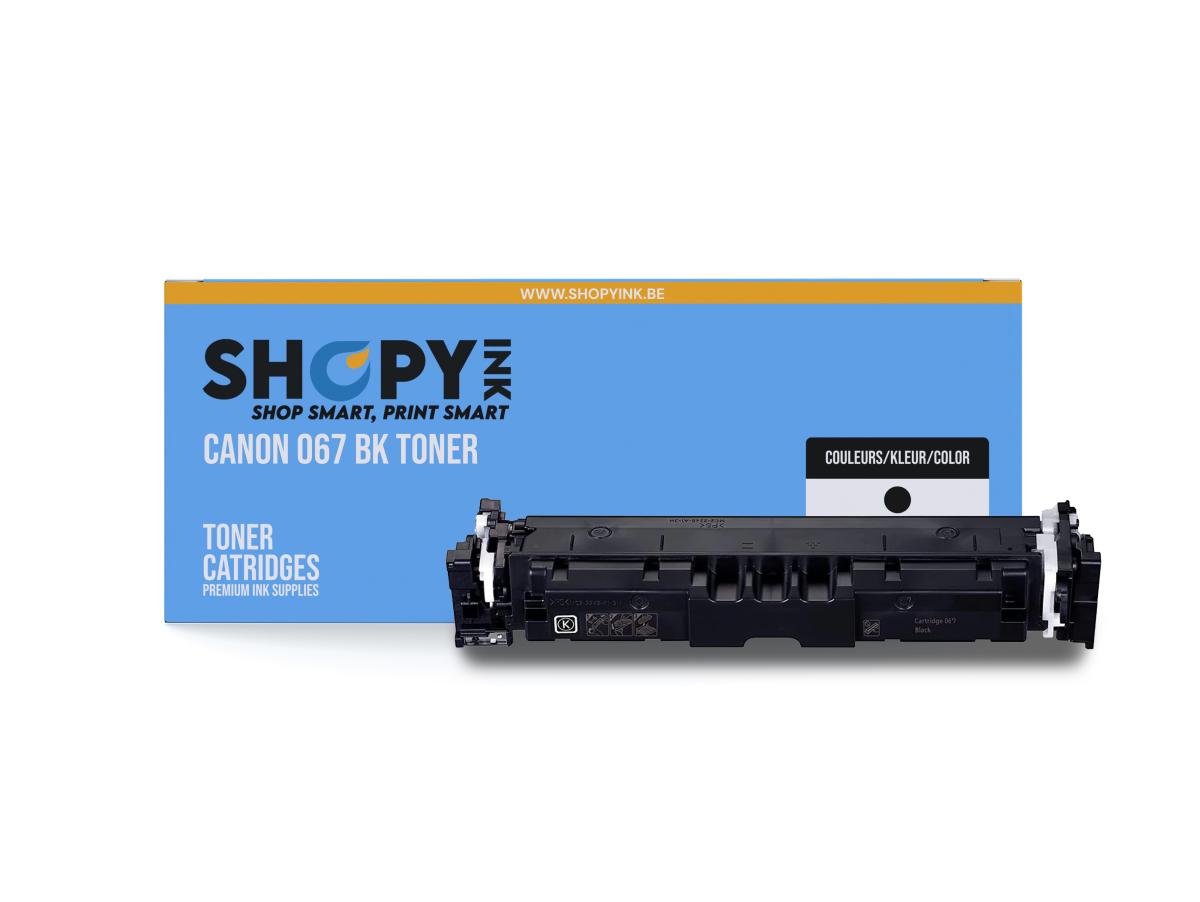 Canon 067 Zwart – Canon 067 (067 BK) – Toner Zwart Compatibel – ShopyInk België