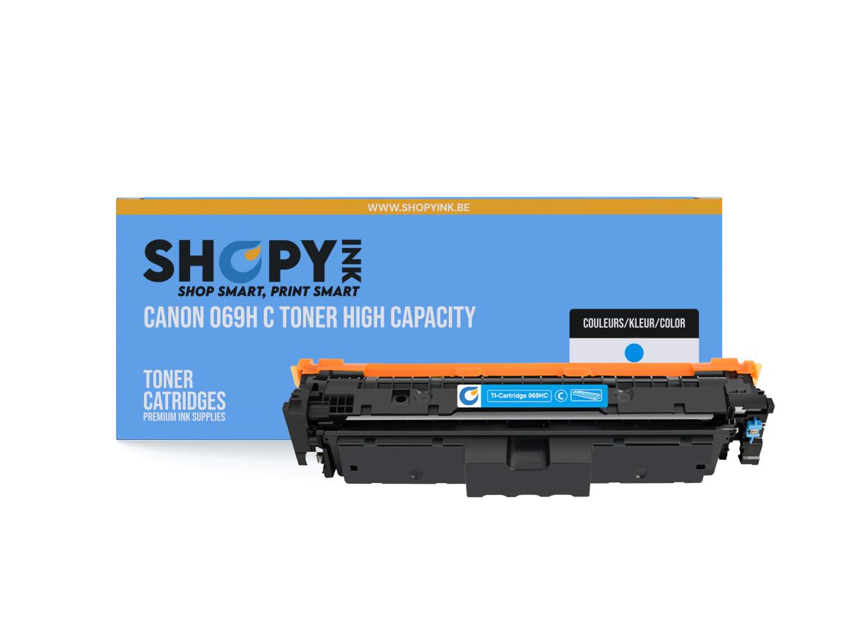 Canon 069 Cyaan – Canon 069 (069H C) – Toner Cyaan Compatibel – ShopyInk België