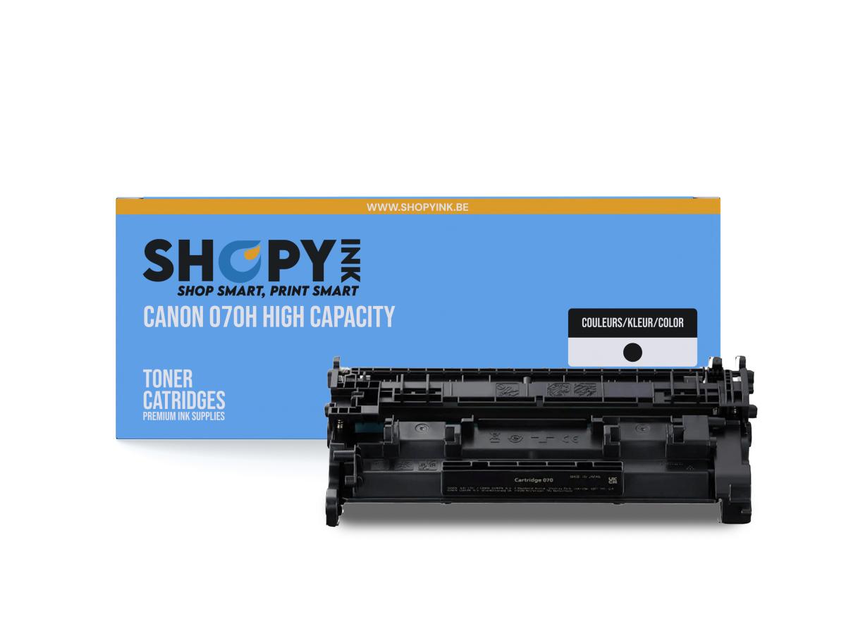 Canon 070 Zwart – Canon 070 (070H) – Toner Zwart Compatibel – ShopyInk België