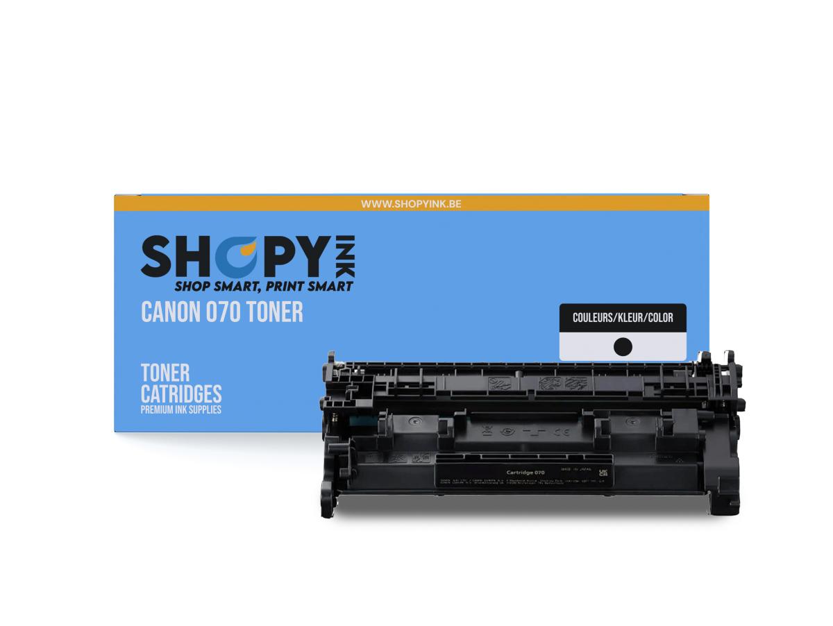 Canon 070 Zwart – Canon 070 (70) – Toner Zwart Compatibel – ShopyInk België