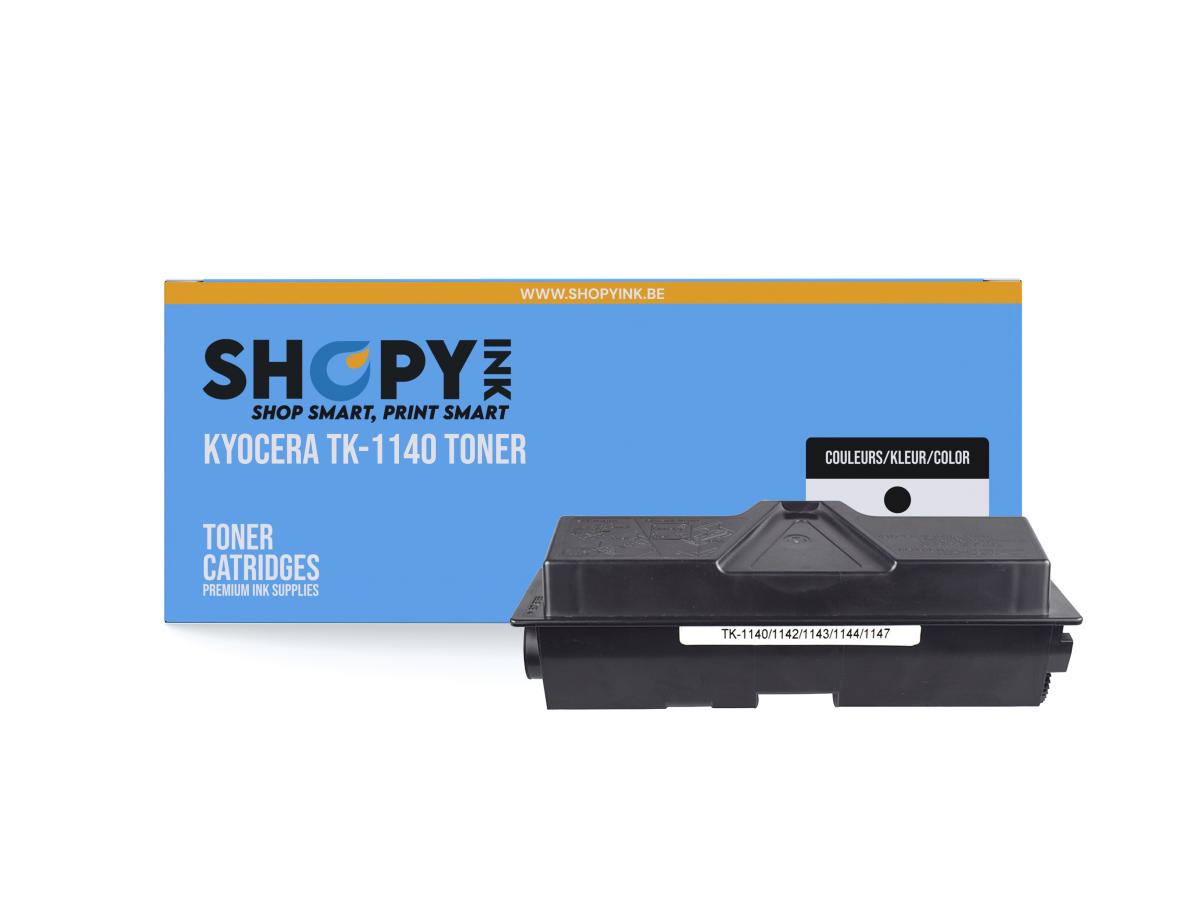 Kyocera 1140 Zwart – Kyocera 1140 (TK-1140) – Toner Zwart Compatibel – ShopyInk België