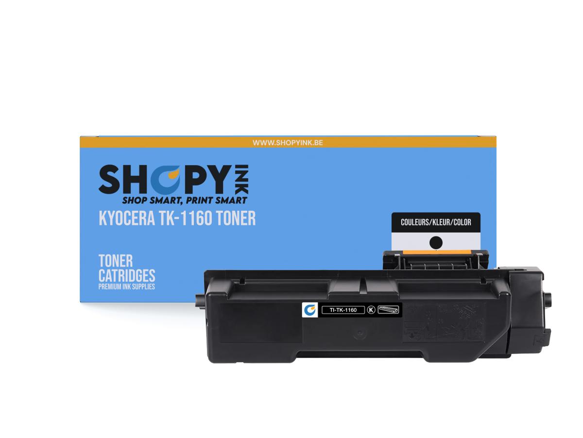 Kyocera 1160 Zwart – Kyocera 1160 (TK-1160) – Toner Zwart Compatibel – ShopyInk België
