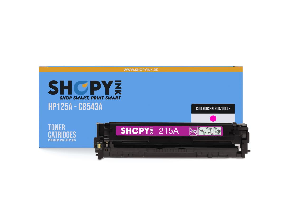 Hp 125 Magenta – HP 125A (CB543A) – Toner Magenta Compatibel – ShopyInk België