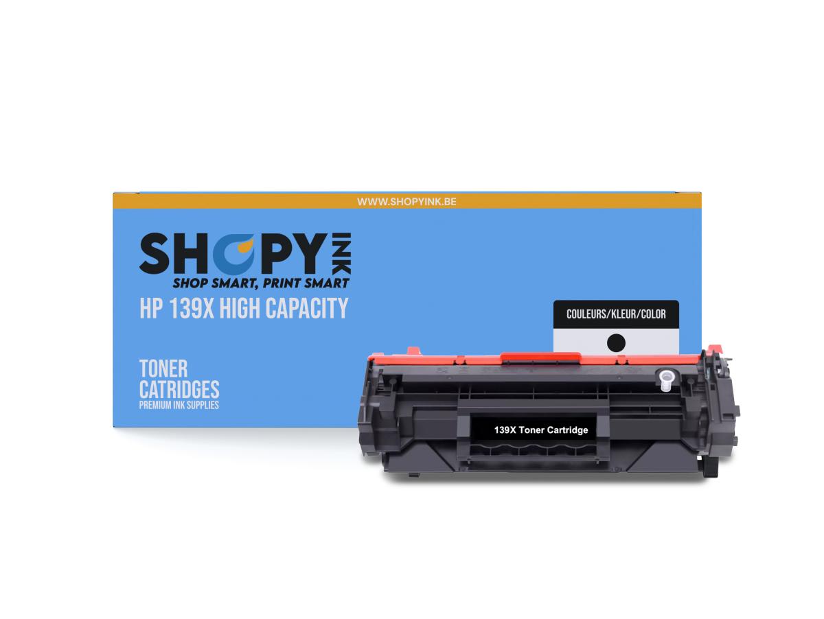 Hp 139 Zwart – HP 139X (W1390X) – Toner Zwart Compatibel – ShopyInk België