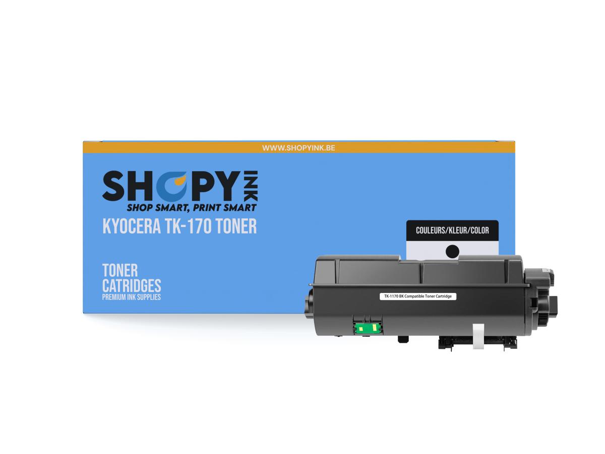 Kyocera 170 Zwart – Kyocera 170 (TK-170) – Toner Zwart Compatibel – ShopyInk België