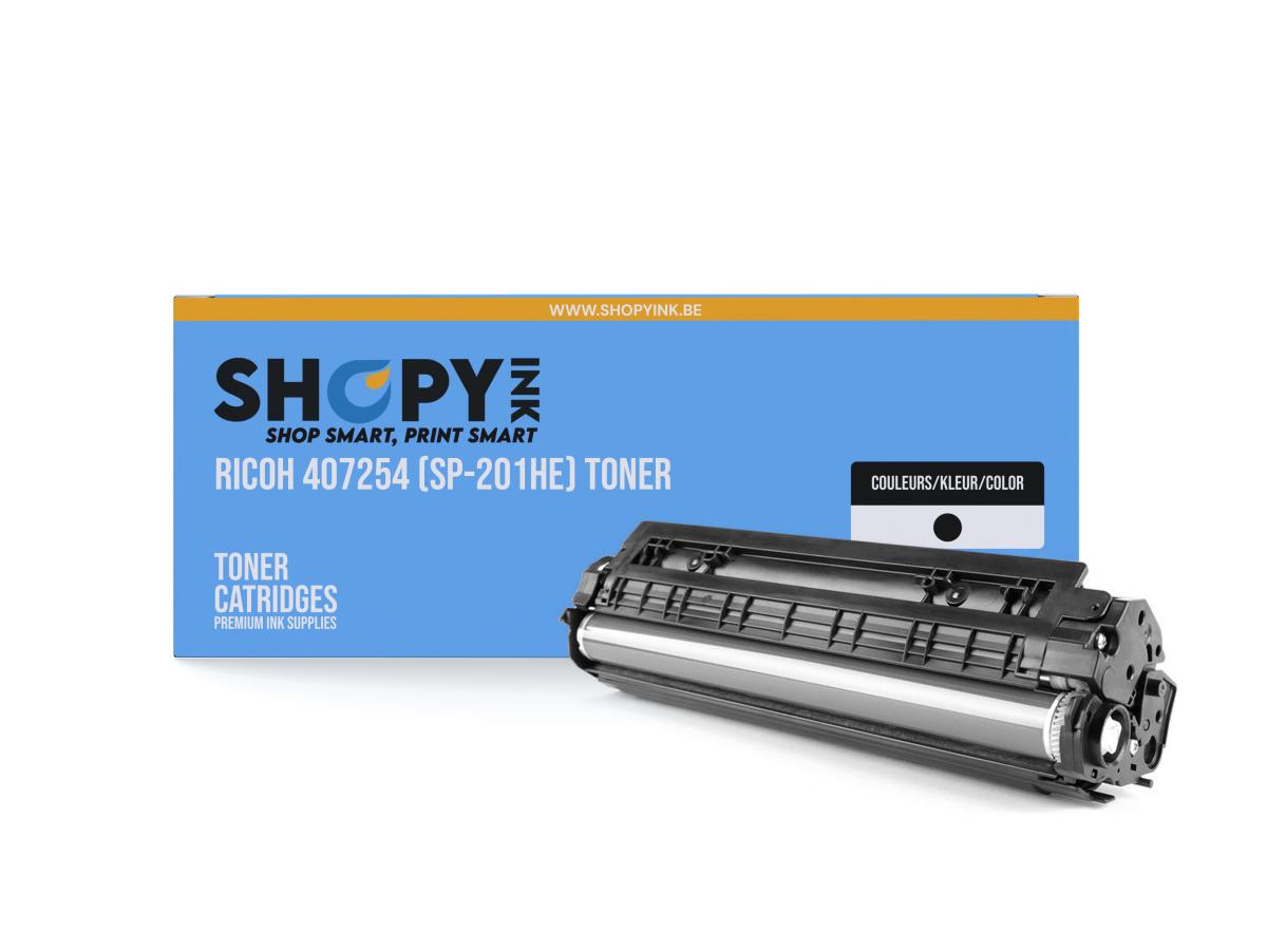 Ricoh 201 Zwart – Ricoh 201 (407254) – Toner Zwart Compatibel – ShopyInk België