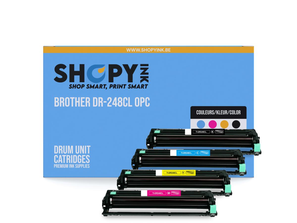 Brother 248 Pack – Brother 248 (DR-248CL) – Trommel Pack Compatibel – ShopyInk België