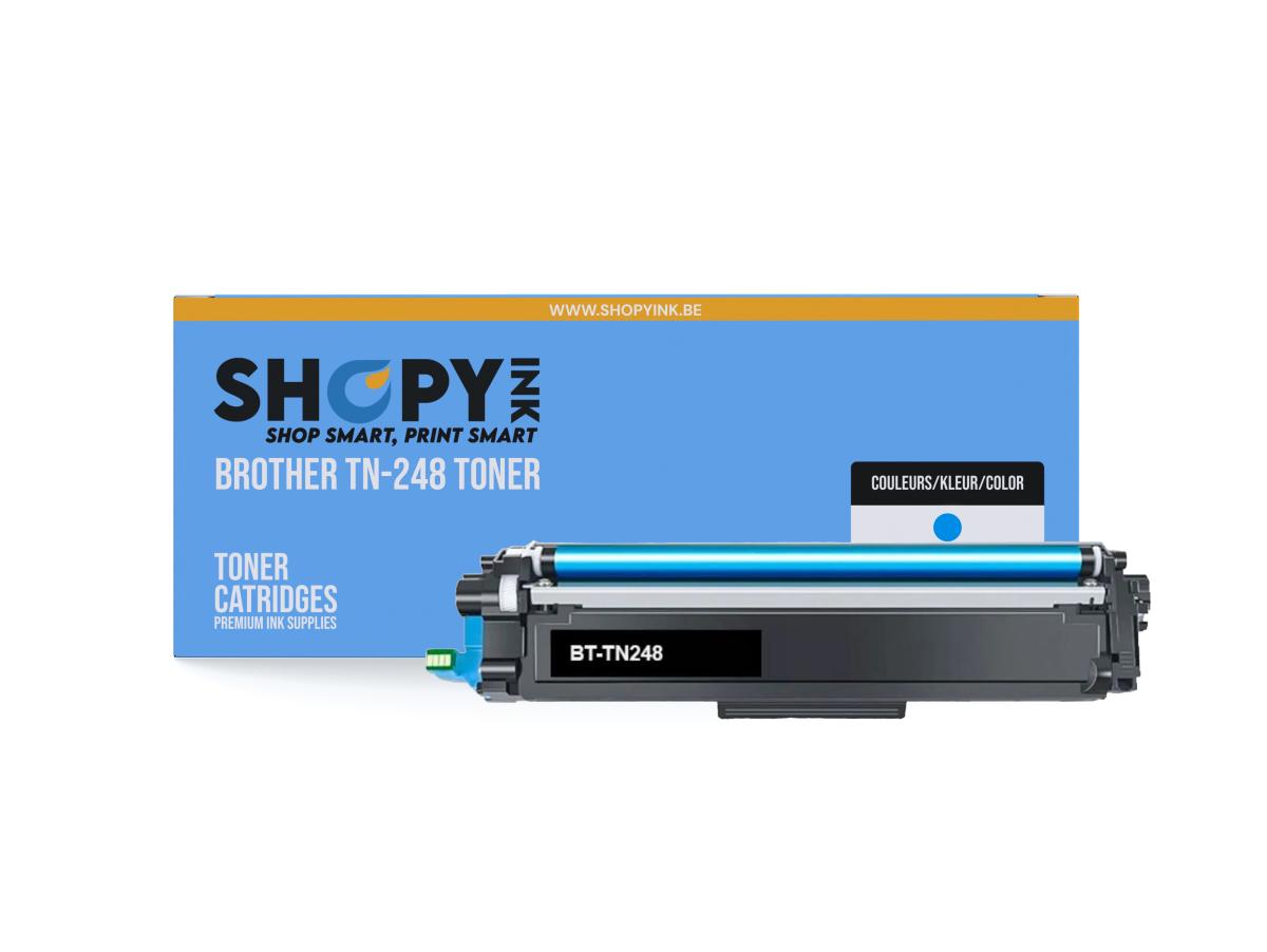 Brother 248 Cyaan – Brother 248 (TN-248C) – Toner Cyaan Compatibel – ShopyInk België