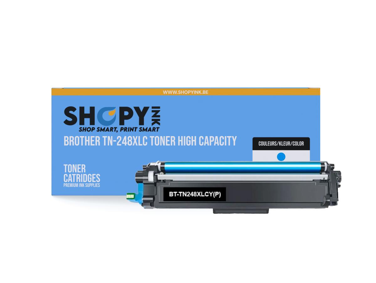 Brother 248 Cyaan – Brother 248 (TN-248XLC) – Toner Cyaan Compatibel – ShopyInk België