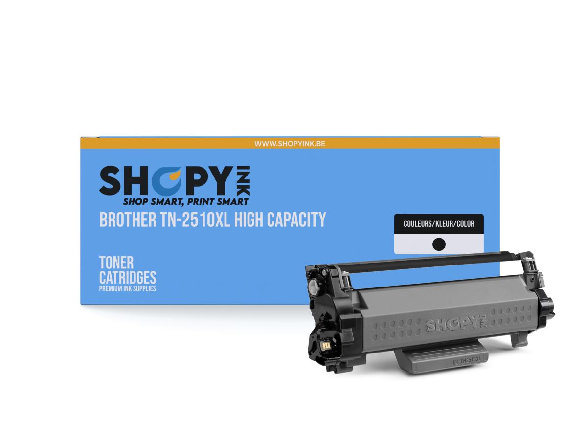 Brother 2510 Zwart – Brother 2510 (TN-2510XL) – Toner Zwart Compatibel – ShopyInk België