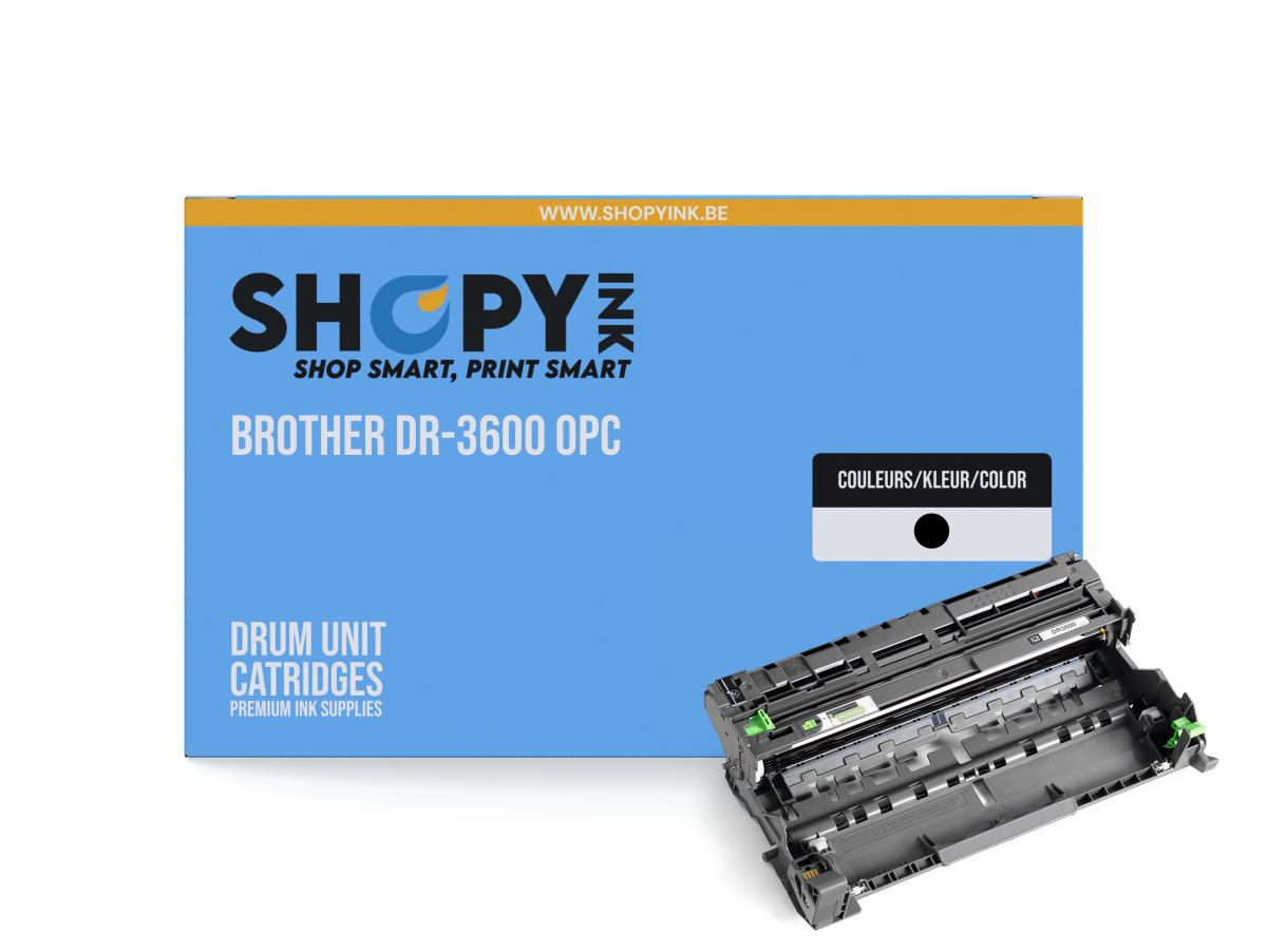 Brother 3600 Zwart – Brother 3600 (DR-3600) – Trommel Zwart Compatibel – ShopyInk België