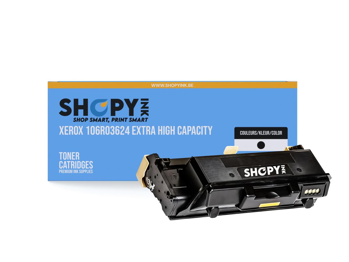 Xerox 3624 Zwart – Xerox 3624 (106R03624) – Toner Zwart Compatibel – ShopyInk België