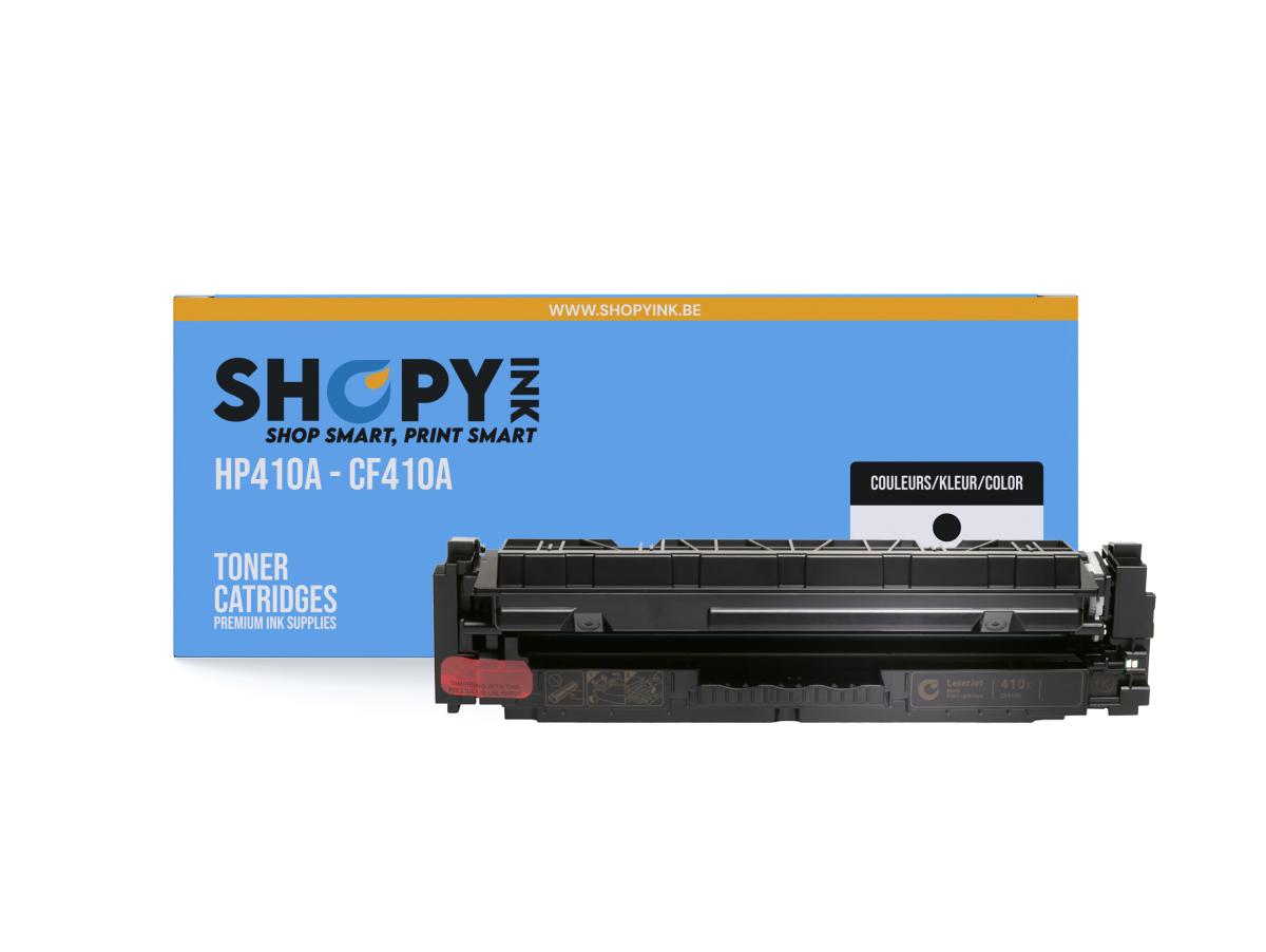 Hp 410 Zwart – HP 410A (CF410A) – Toner Zwart Compatibel – ShopyInk België