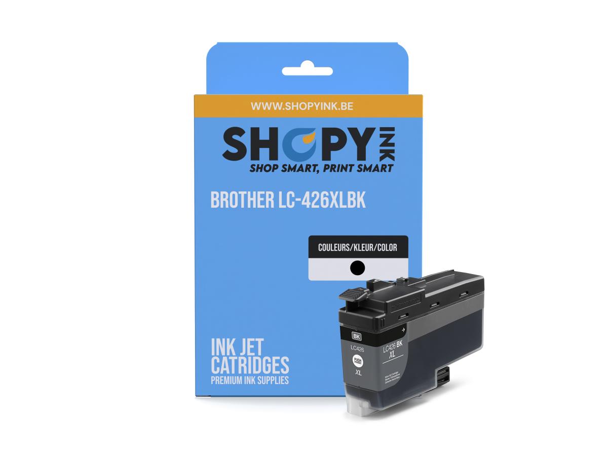 Brother 426 Zwart – Brother 426 (LC-426XLBK) – Inktcartridge Zwart Compatibel – ShopyInk België