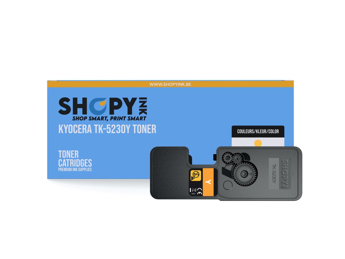 Kyocera 5230 Geel – Kyocera 5230 (TK-5230Y) – Toner Geel Compatibel – ShopyInk België
