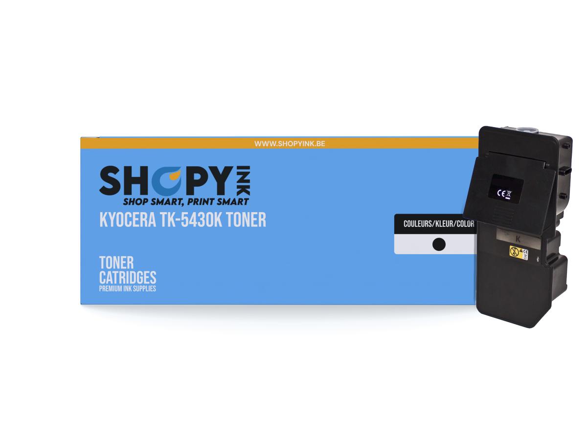 Kyocera 5430 Zwart – Kyocera 5430 (TK-5430K) – Toner Zwart Compatibel – ShopyInk België