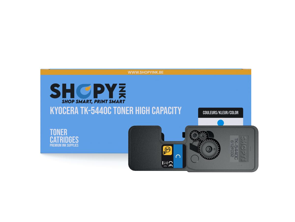Kyocera 5440 Cyaan – Kyocera 5440 (TK-5440C) – Toner Cyaan Compatibel – ShopyInk België