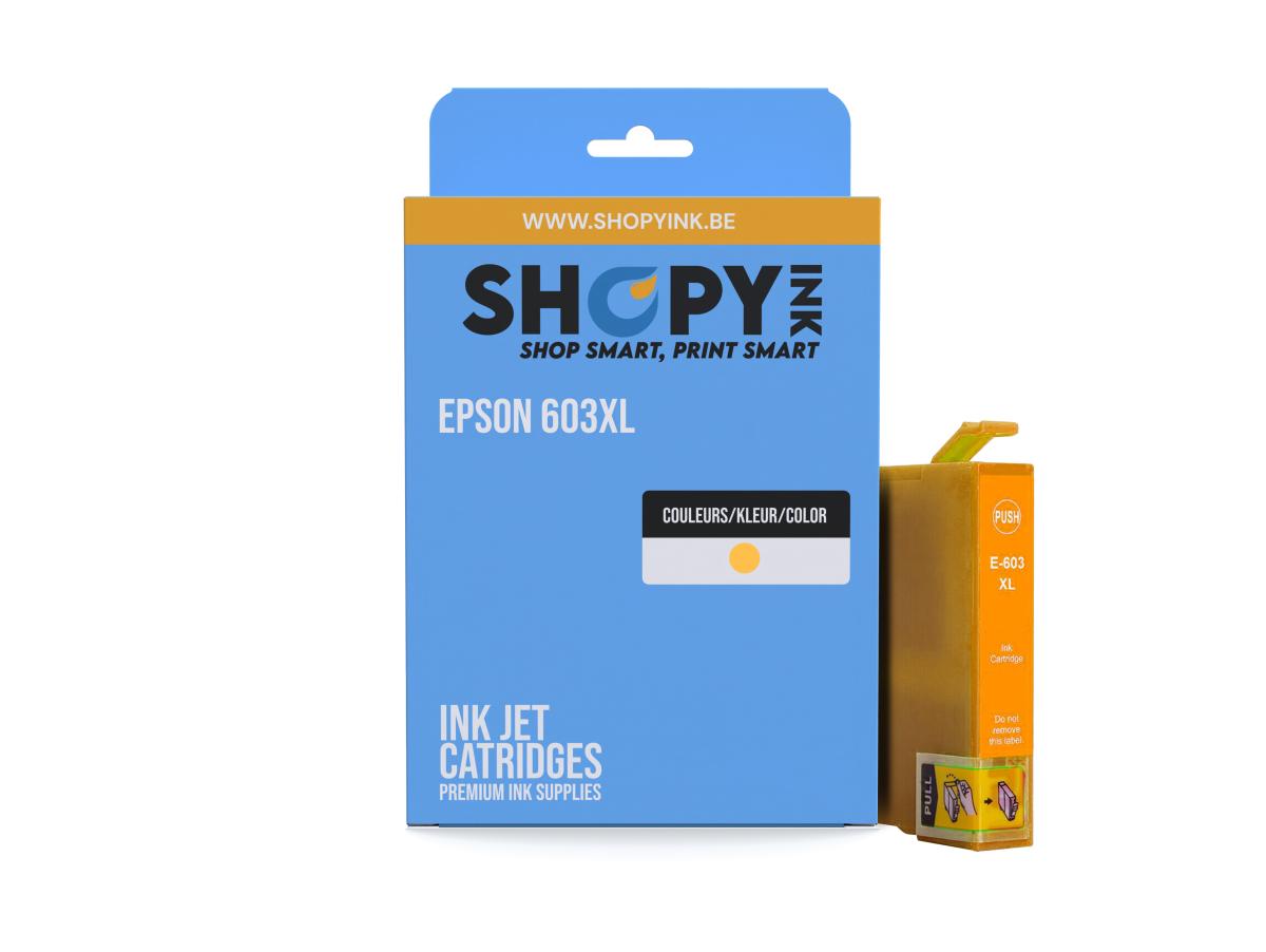 Epson 603 Geel – Epson 603 XL (C13T03A44010) – Inktcartridge Geel Compatibel – ShopyInk België