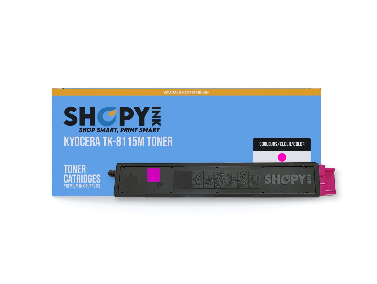 Kyocera 8115 Magenta – Kyocera 8115 (TK-8115M) – Toner Magenta Compatibel – ShopyInk België