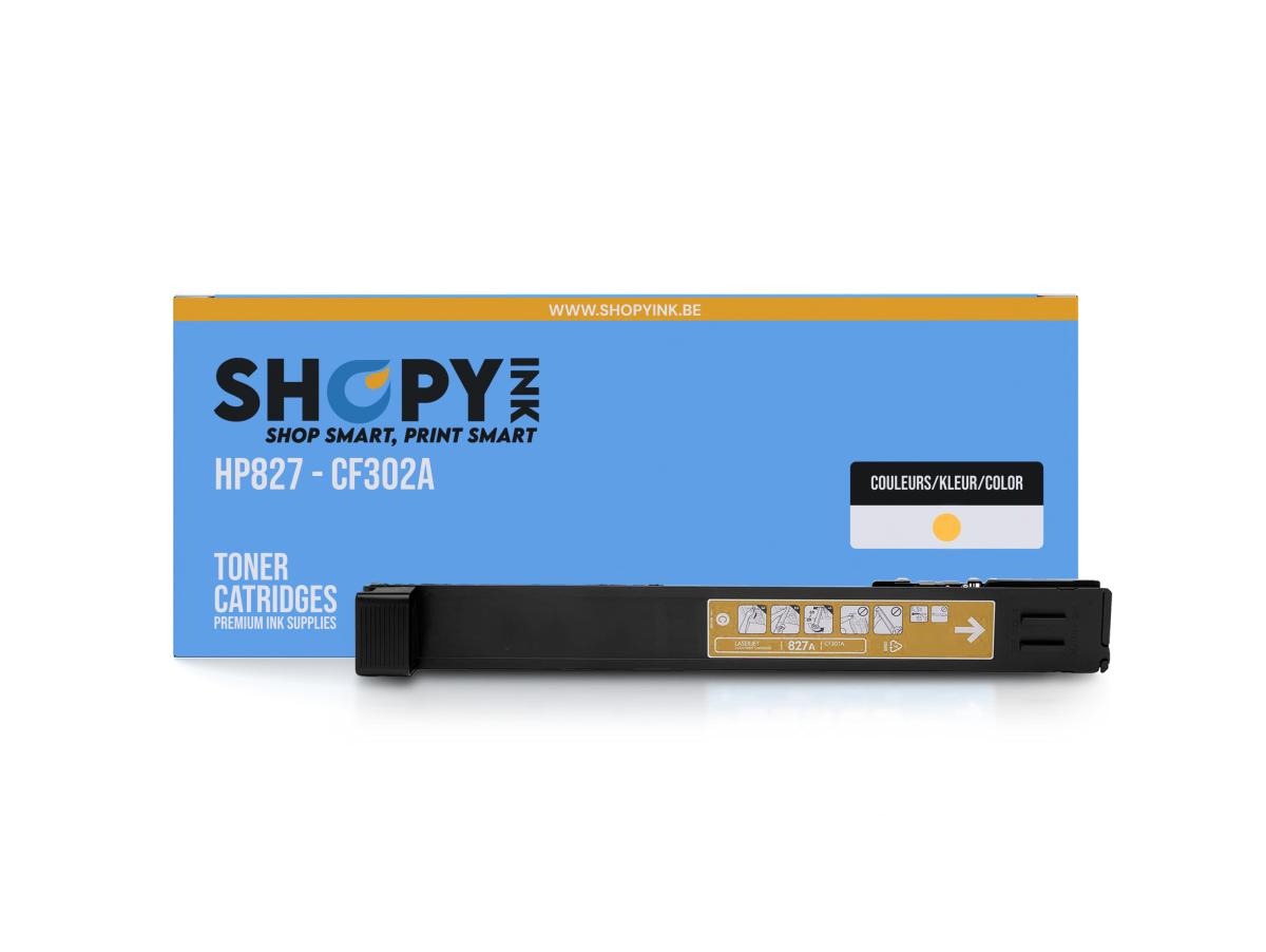 Hp 827 Geel – HP 827 (CF302A) – Toner Geel Compatibel – ShopyInk België