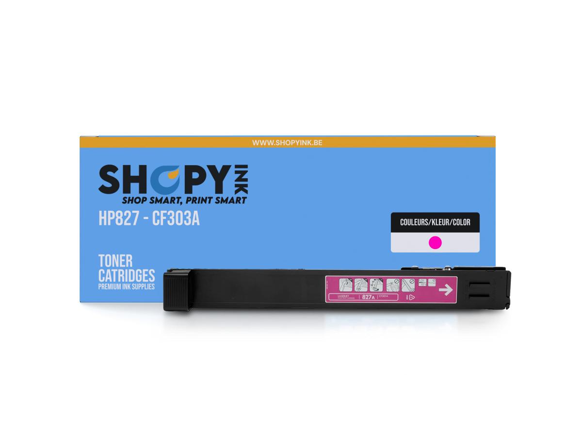 Hp 827 Magenta – HP 827 (CF303A) – Toner Magenta Compatibel – ShopyInk België