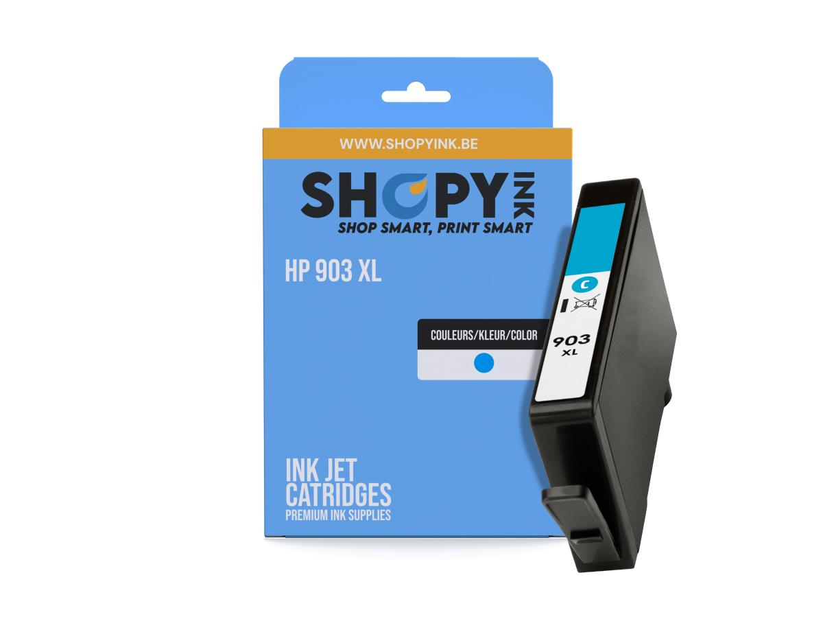 Hp 903 Cyaan – HP 903 XL (T6M03AE) – Inktcartridge Cyaan Compatibel – ShopyInk België