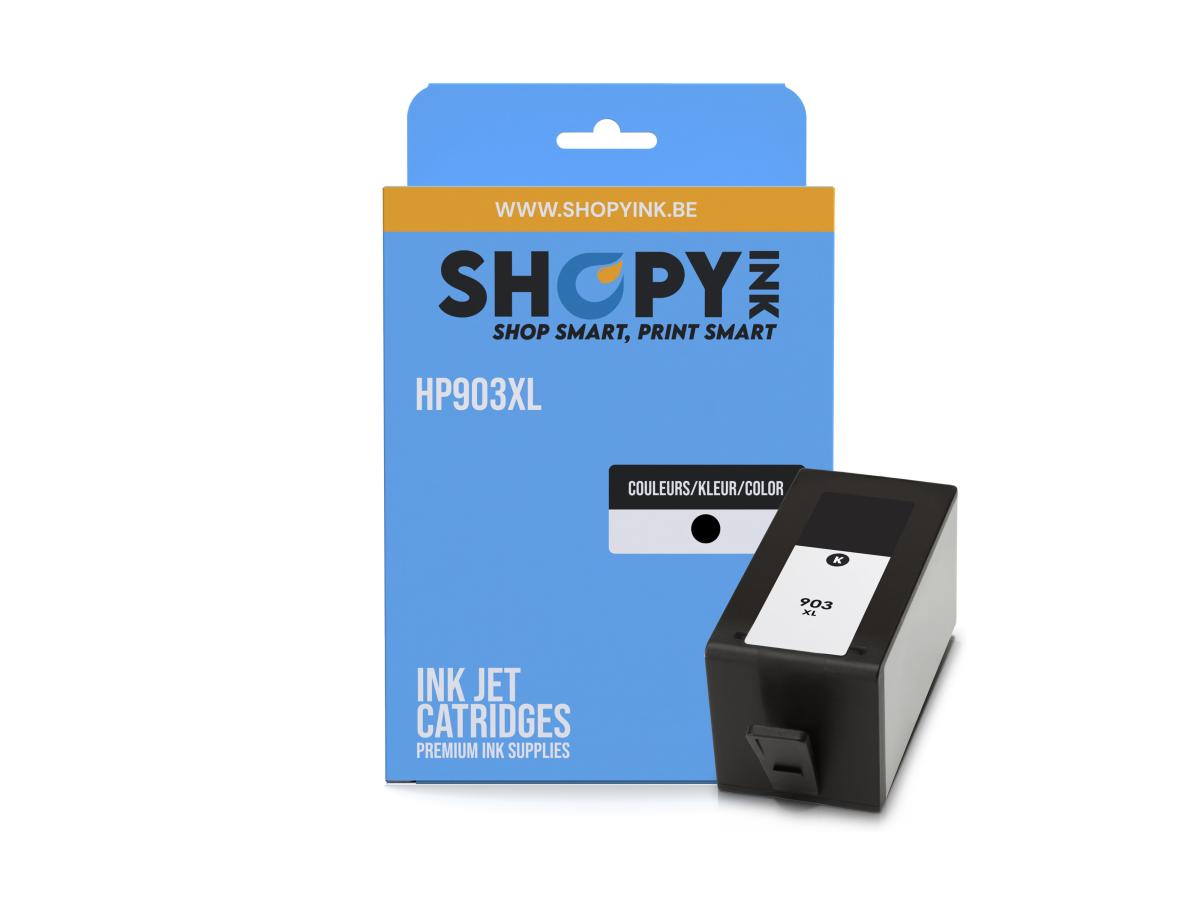Hp 903 Zwart – HP 903 XL (T6M15AE) – Inktcartridge Zwart Compatibel – ShopyInk België
