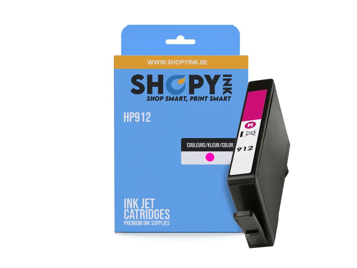 Hp 912 Magenta – HP 912 (3YL78AE) – Inktcartridge Magenta Compatibel – ShopyInk België