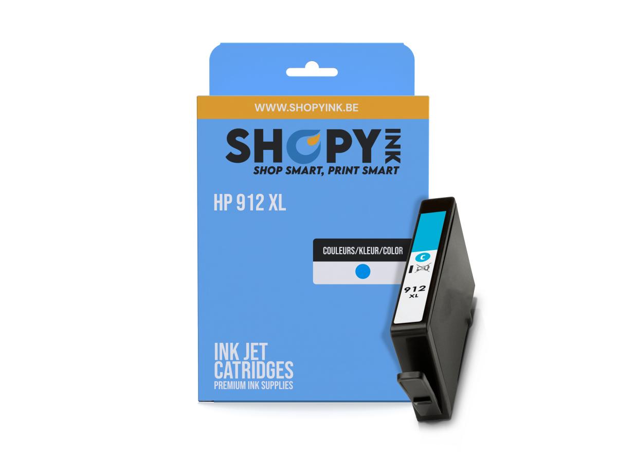 Hp 912 Cyaan – HP 912 XL (3YL81AE) – Inktcartridge Cyaan Compatibel – ShopyInk België