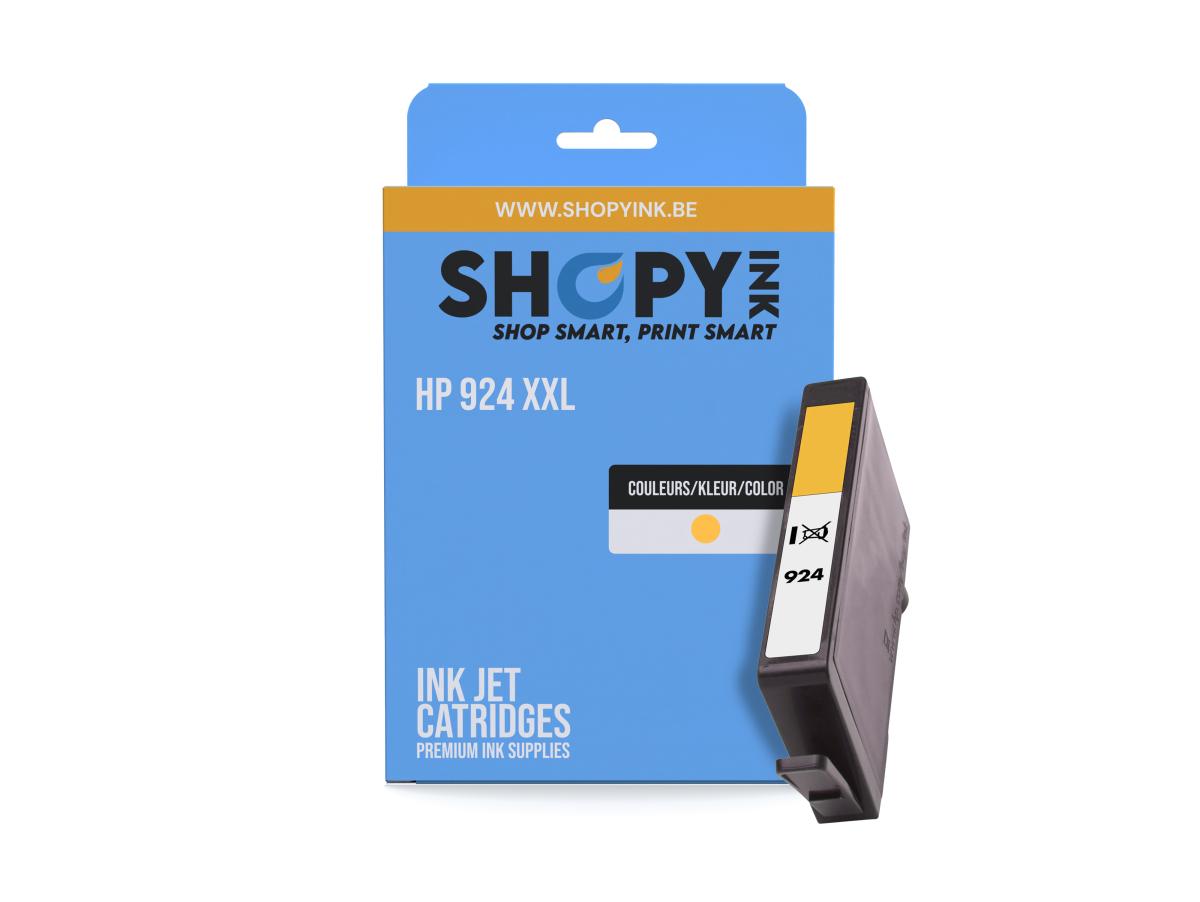 Hp 924 Geel – HP 924 (4K0U5NE) – Inktcartridge Geel Compatibel – ShopyInk België