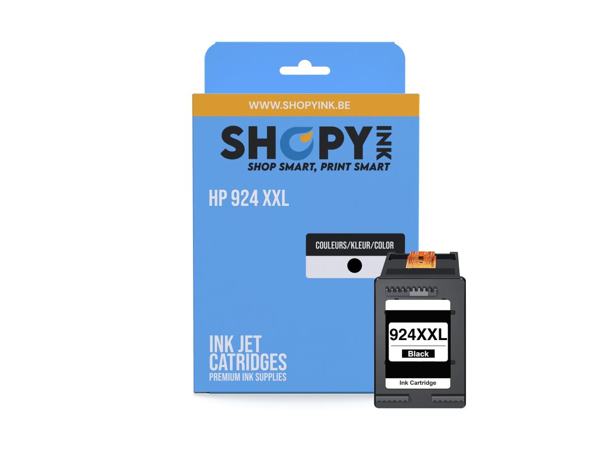 Hp 924 Zwart – HP 924 (4K0U6NE) – Inktcartridge Zwart Compatibel – ShopyInk België