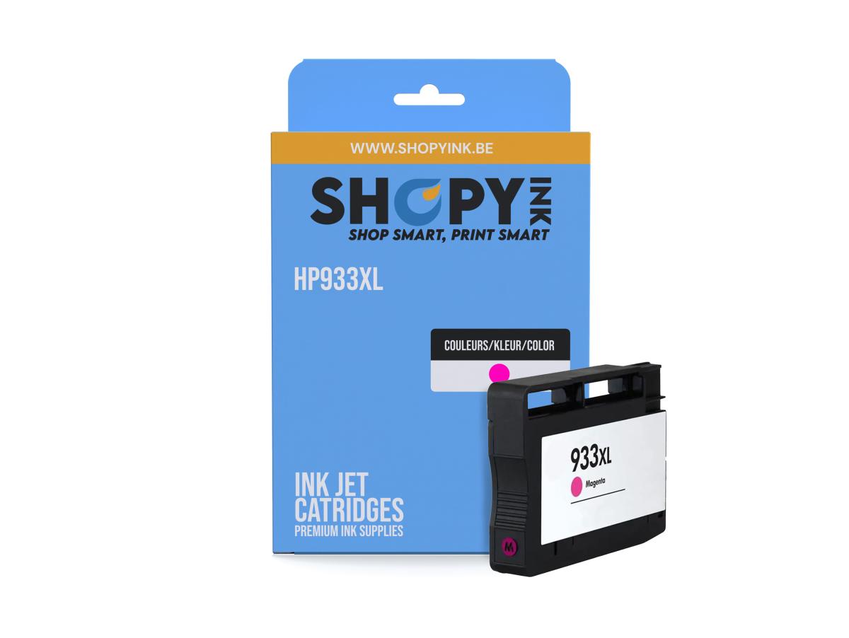 Hp 933 Magenta – HP 933 XL (CN055AE) – Inktcartridge Magenta Compatibel – ShopyInk België