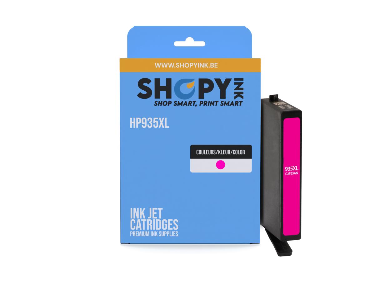 Hp 935 Magenta – HP 935 XL (C2P25AE) – Inktcartridge Magenta Compatibel – ShopyInk België