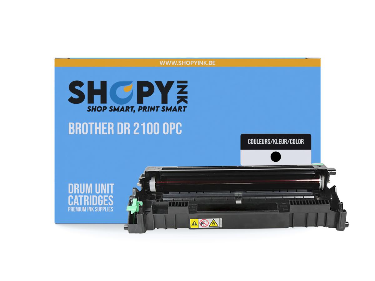 Brother DR2100 Zwart – Brother DR 2100 (DR 2100) – Trommel Zwart Compatibel – ShopyInk België