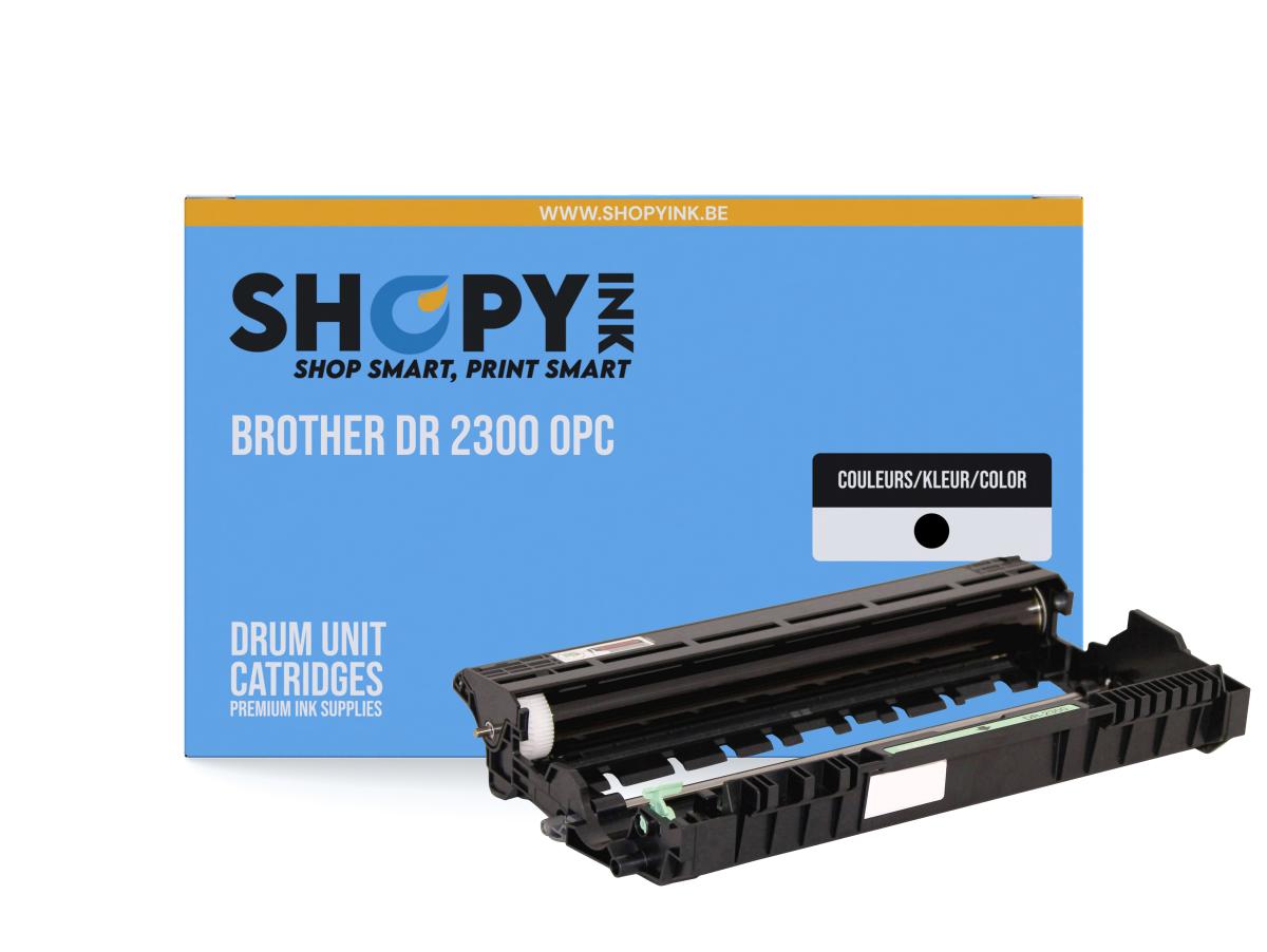 Brother DR2300 Zwart – Brother DR 2300 (DR 2300) – Trommel Zwart Compatibel – ShopyInk België