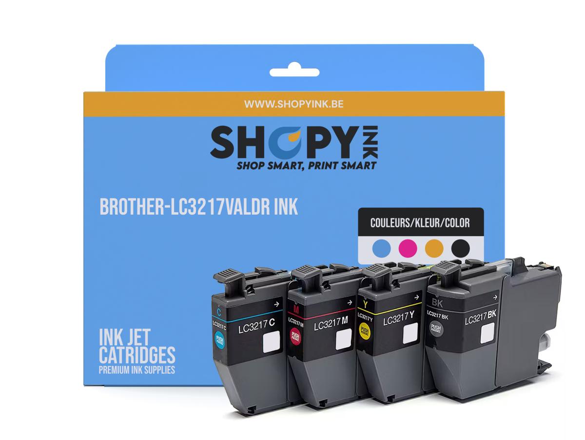 Brother LC-3217 Pack – Brother LC-3217 (LC-3217VAL) – Inktcartridge Pack Compatibel – ShopyInk België