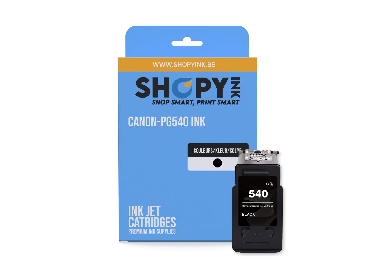 Canon CL-541 Zwart – Canon PG-540 (PG-540) – Inktcartridge Zwart Compatibel – ShopyInk België