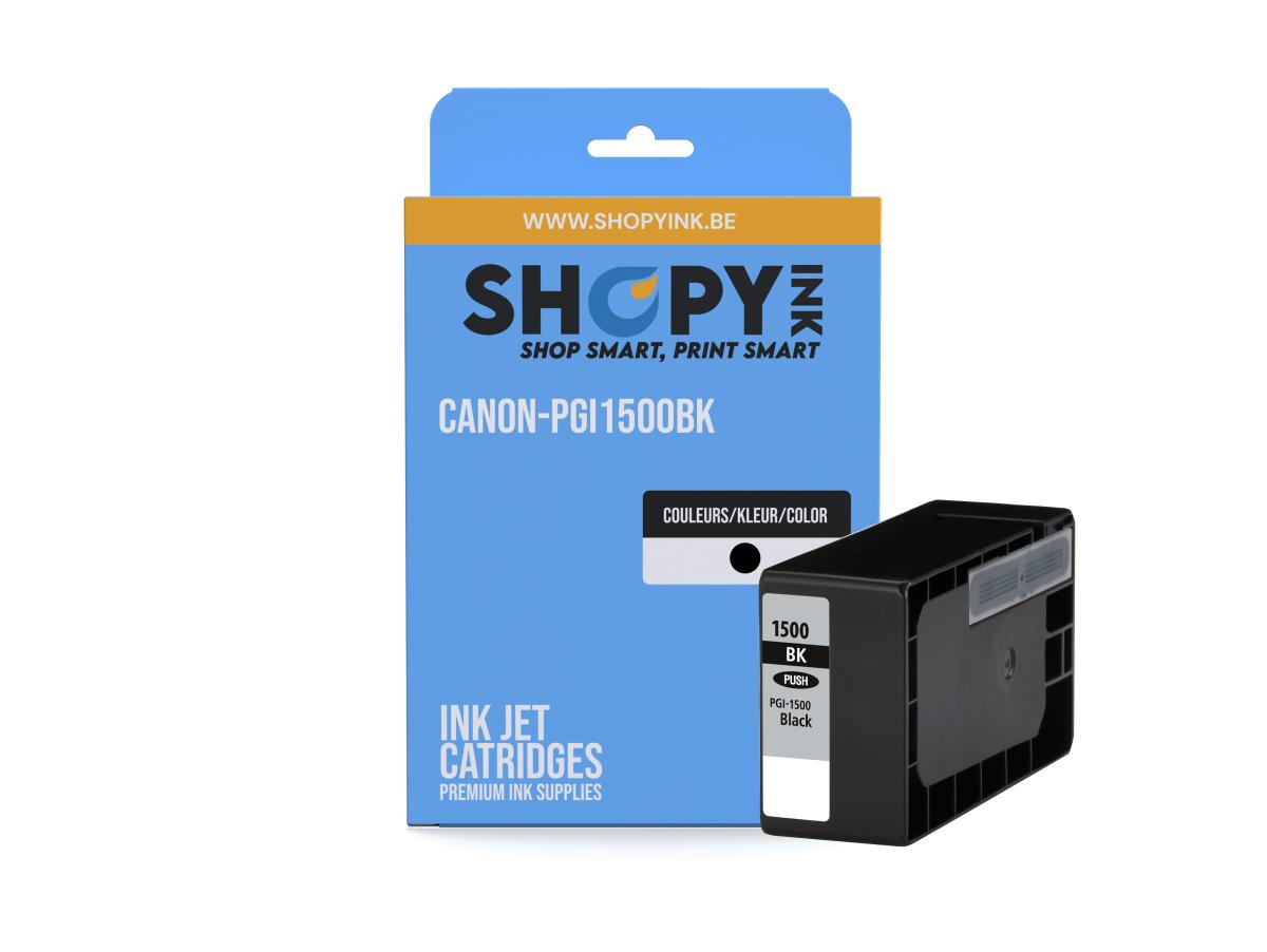 Canon PGI-1500 Zwart – Canon PGI-1500 (PGI-1500BK) – Inktcartridge Zwart Compatibel – ShopyInk België