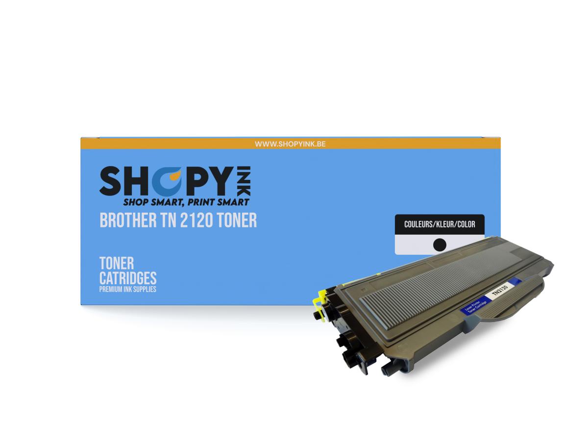 Brother TN-2120 Zwart – Brother TN-2120 (TN-2120) – Toner Zwart Compatibel – ShopyInk België