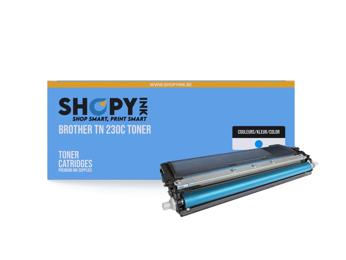 Brother TN-230 Cyaan – Brother TN-230 (TN-230C) – Toner Cyaan Compatibel – ShopyInk België