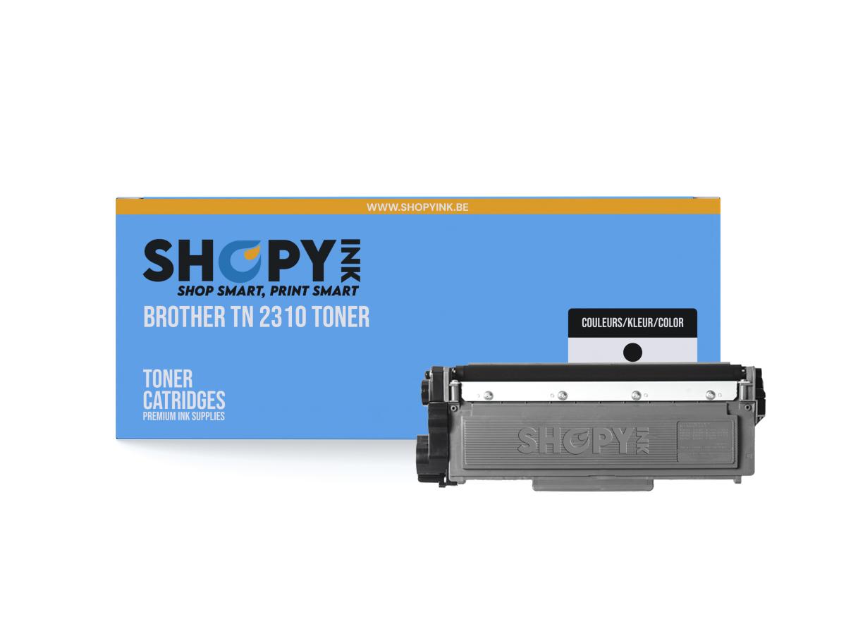 Brother TN-2310 Zwart – Brother TN-2310 (TN-2310) – Toner Zwart Compatibel – ShopyInk België