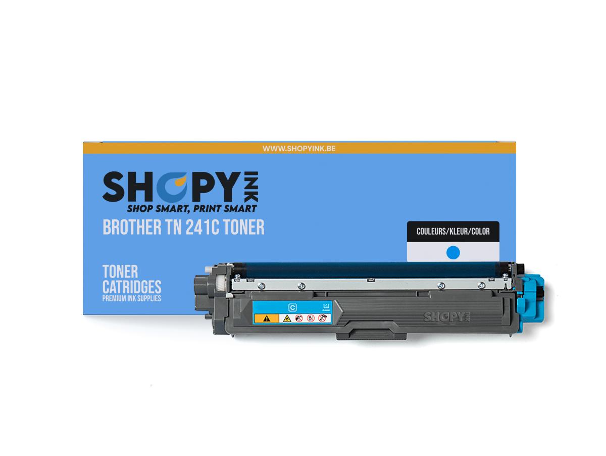 Brother TN-241 Cyaan – Brother TN-241 (TN-241C) – Toner Cyaan Compatibel – ShopyInk België